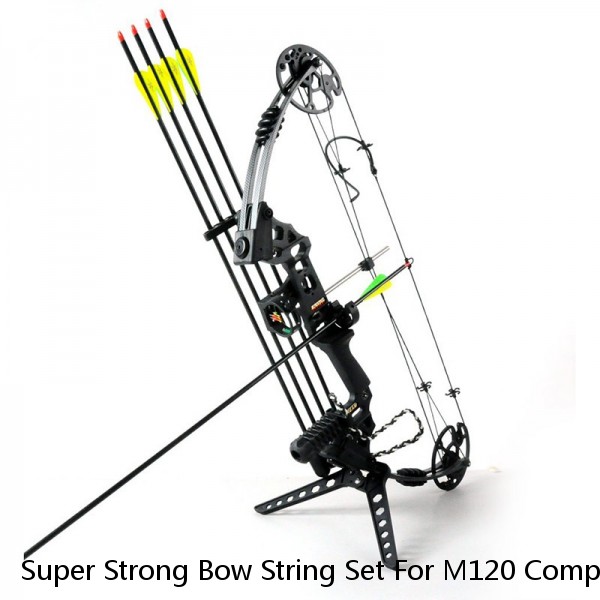 Super Strong Bow String Set For M120 Compound Bow Archery Bow Accessory Hunting