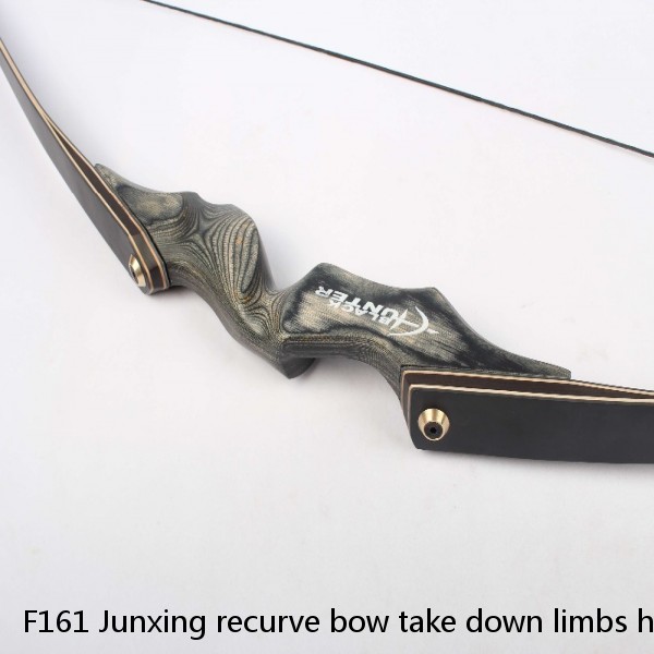 F161 Junxing recurve bow take down limbs hunting recurve bow china wholesale