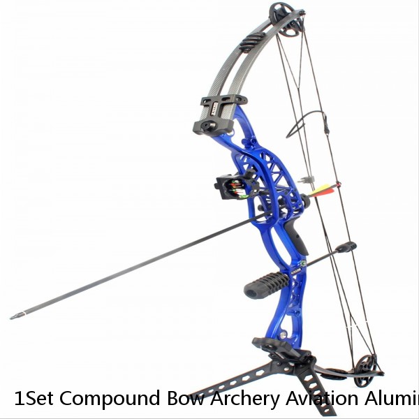 1Set Compound Bow Archery Aviation Aluminum With 30-70lbs adjustable Draw Weight