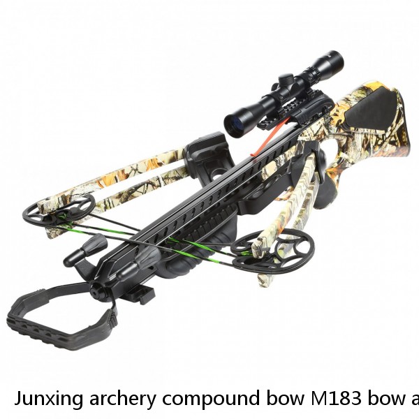 Junxing archery compound bow M183 bow and arrow for starter hunting