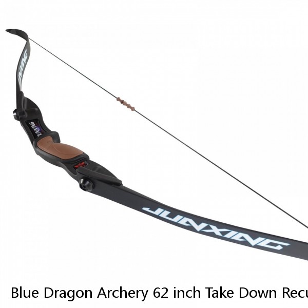 Blue Dragon Archery 62 inch Take Down Recurve Bow 30 LBS Right hand 30in draw.