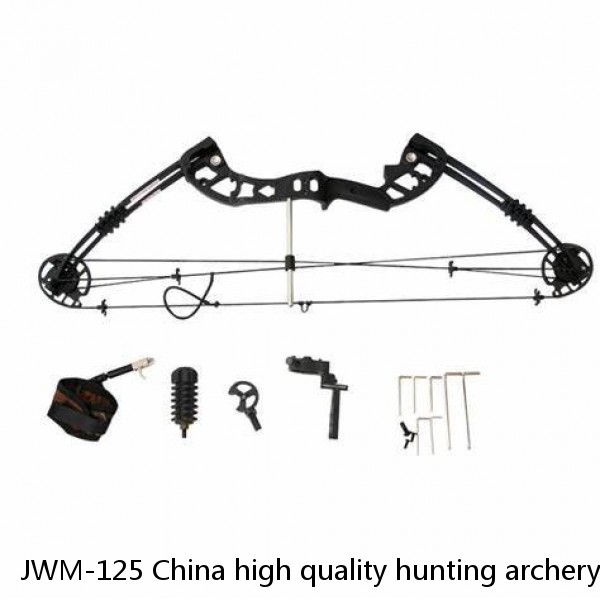 JWM-125 China high quality hunting archery compound bow full set archery equipment compound bow kit