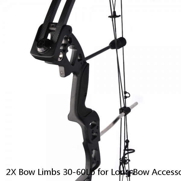 2X Bow Limbs 30-60Lb for Long Bow Accessory DIY JUNXING F162 Bow Archery Hunting