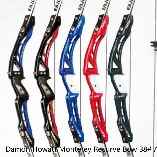 Damon Howatt Monterey Recurve Bow 38# AMO 66" EMP. 1223