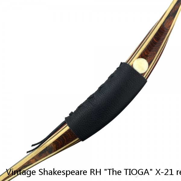 Vintage Shakespeare RH "The TIOGA" X-21 recurve bow 60" 45# 