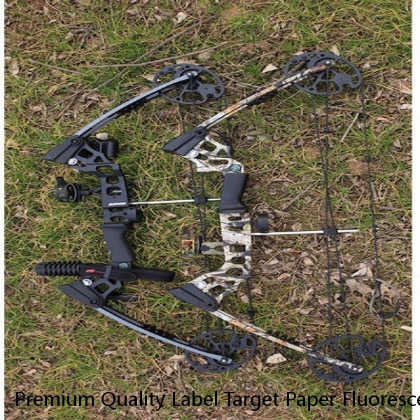 Premium Quality Label Target Paper Fluorescent Splash Shooting Practice Sticker Target Paper Sticker Archery Accessories