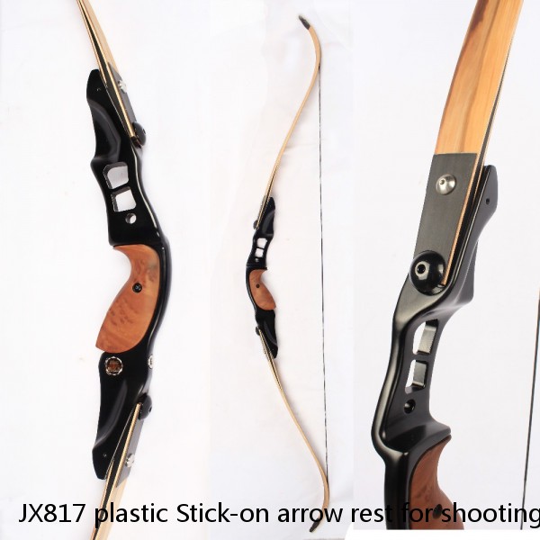 JX817 plastic Stick-on arrow rest for shooting hunting fishing for long recurve compound bow