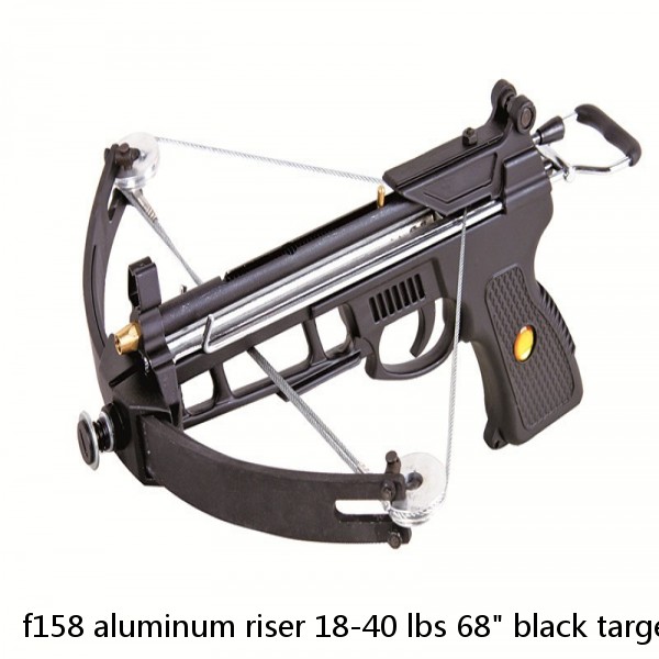 f158 aluminum riser 18-40 lbs 68" black target archery wholesale junxing take down bow shooting bow for sale